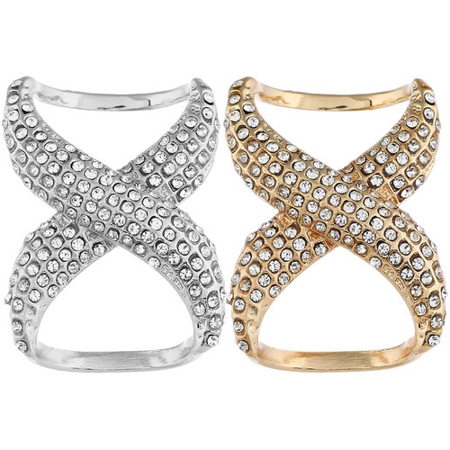 Pcs rhinestone scarf clips - pcs,