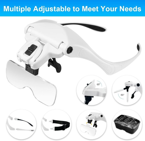 Magnifying glasses with light - glasses,
