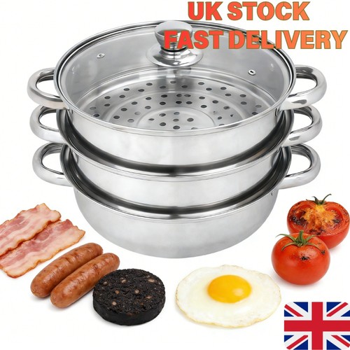 Healthy cooking steamer tier - steamer, 3