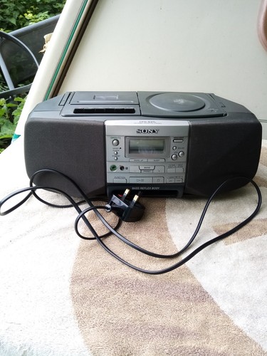 Sony radio cassette corder - sony, cassette-corder