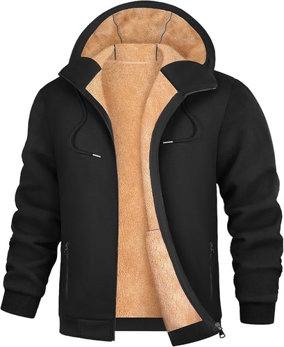 Men fleece hoodie sherpa - hoodie,