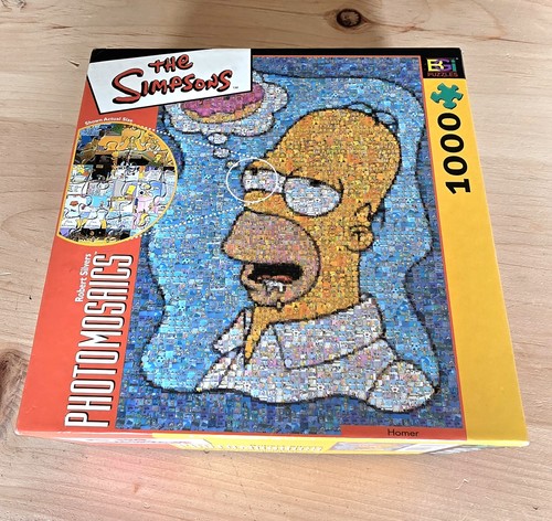 The simpsons photomosaic 1000 - the,