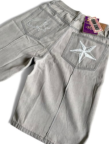 Corteiz jorts grey beige - jorts, grey/beige