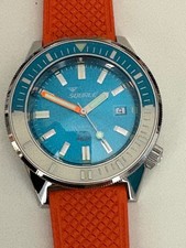 Squale Matic Automatic Divers Watch - Light Blue