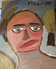 Young Man And Trees Oil