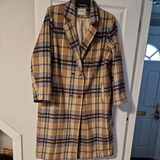 Lovely Checked Asda Coat New