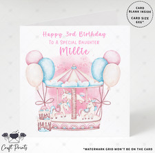 Unicorn Carousel Personalised