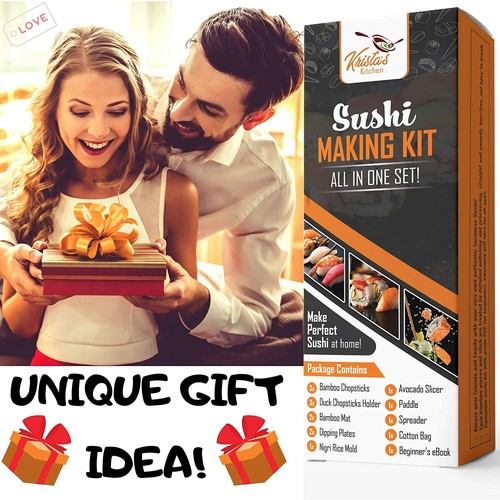 Sushi making kit bamboo rice - bamboo,