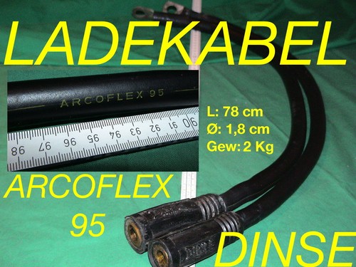 Cables arcoflex dinse - 2x,