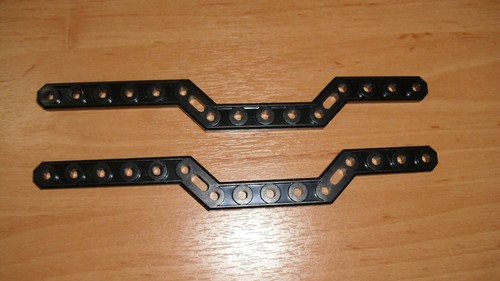 Meccano two bent - two, strips