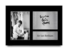 Sir Ian Botham Signed Printed