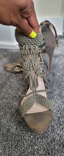 Gorgeous strappy rope high