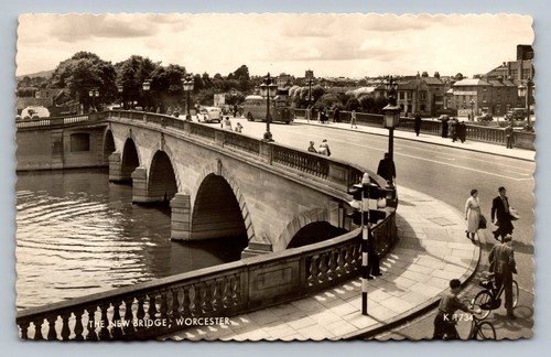 Postcard worcester the new - -,