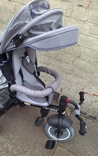 Besrey 7-in-1 Baby Tricycle Trike Gray Used