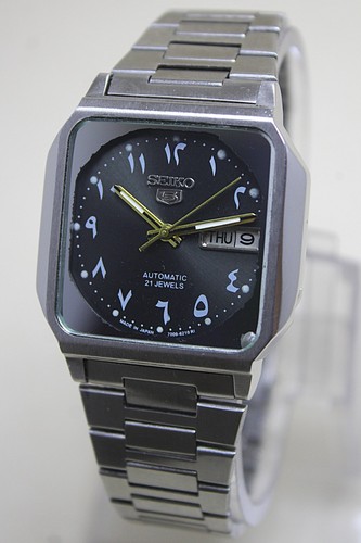 Seiko automatic black arabic - automatic,