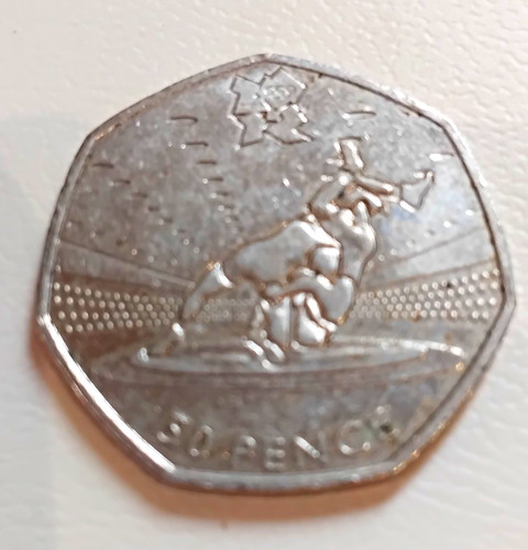 British 2012 50p fifty - british,