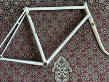 Mercian Frame 56cm.  Professionally Repainted.  W new Stronglight headset.  NICE