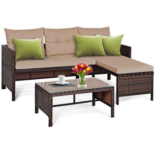 Costway pieces patio - costway, 3