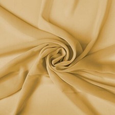 Chiffon Sheer Plain Soft Lightweight Polyester Woven Dressmaking Fabric Material