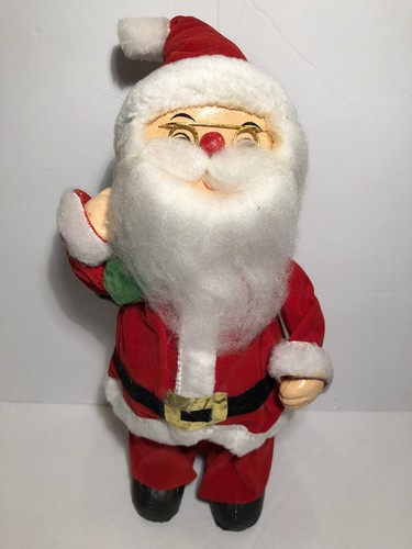 Vtg paper mache - vtg, santa