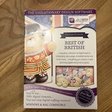 Forever Friends “Best of British” Paper-crafting  CD ROM by Docrafts bear craft