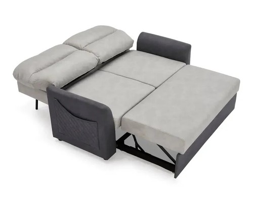 Seater grey sofa bed - 2, clic
