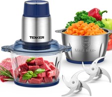 Dual 2L Food Processor, 400W