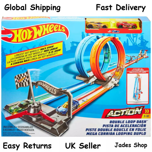 Hot wheels double loop dash - hot,