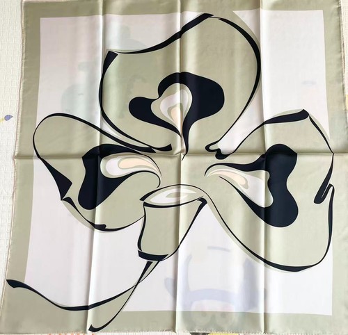 100 silk square - 100%, 90*90cm