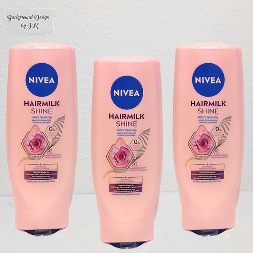 200ml nivea hairmilk shine - 3x,