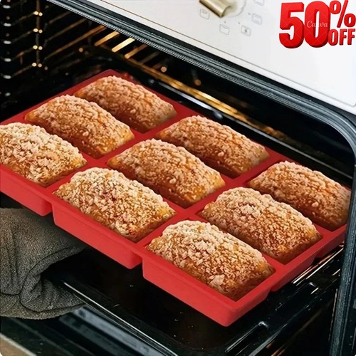 Cavity silicone mini loaf - silicone,