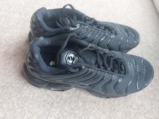 Nike Tn Trainers All Black Size 11 UK Excellent Condition