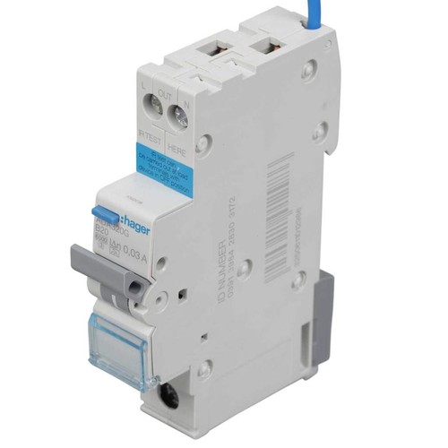 Hager ada320g 20a single - single, pole