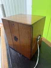 Victorian oak humidor - oak,