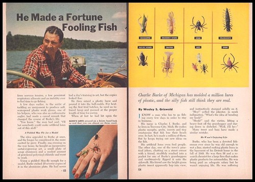 Charlie burke lures 1954 - charlie,