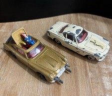 Original Corgi Toys James Bond Gold Aston Martin DB5 & The Saint Volvo P800