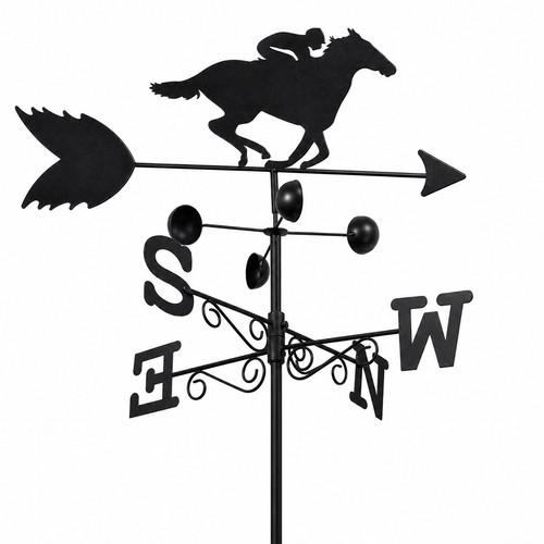 Horse race weathervane - weathervane, –