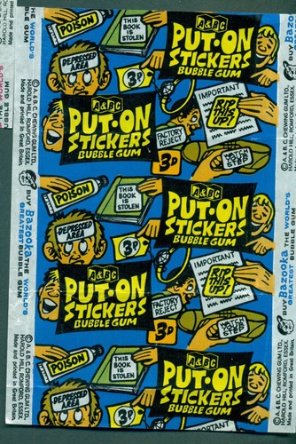 Wrapper gum put - b.c.,