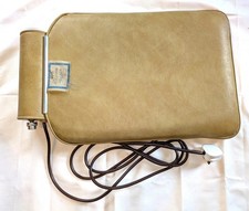 Vintage Faux-Leather Back