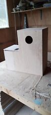 Large L shaped nestbox for parrots ringnecks kaki  rosellas etc 20"x20"x11"x11"