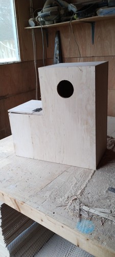 Large shaped nestbox for - shaped,