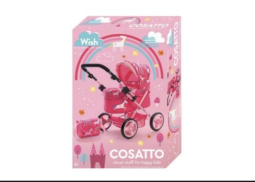 Cosatto wish unicorn doll - cosatto, pram