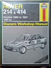 Rover 214 & 414 (Petrol)