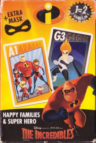 The incredibles card game - the,