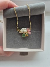LES NEREIDES N2 Baby Owls Necklace 