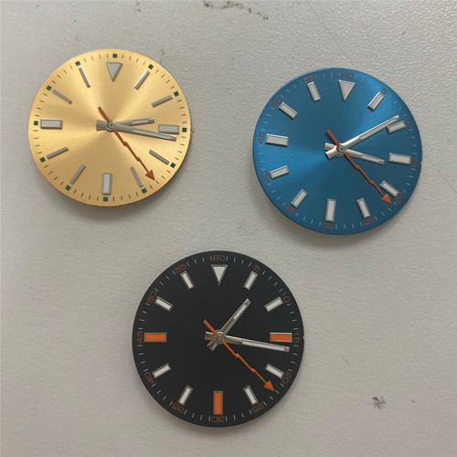 Luminous watch dial hands - dial,
