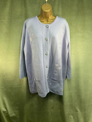 Vtg 90s pastel blue - 90s,