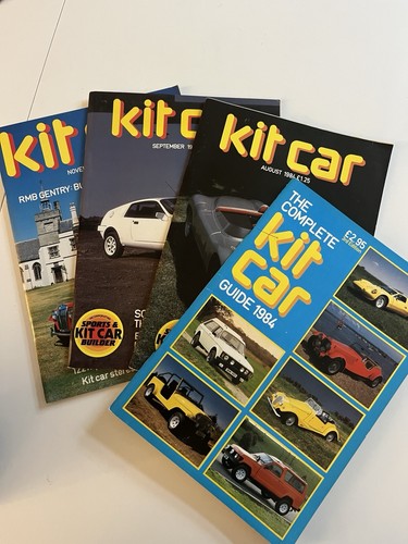 Kit car magazine vintage - magazine,