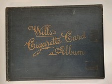 Old Wills Cigarette Card Album Military Uniforms Transport Planes Places Artefac