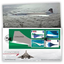 Concorde stamp sheet - stamp, souvenir